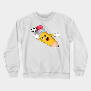 Pencil Soccer player Soccer Crewneck Sweatshirt